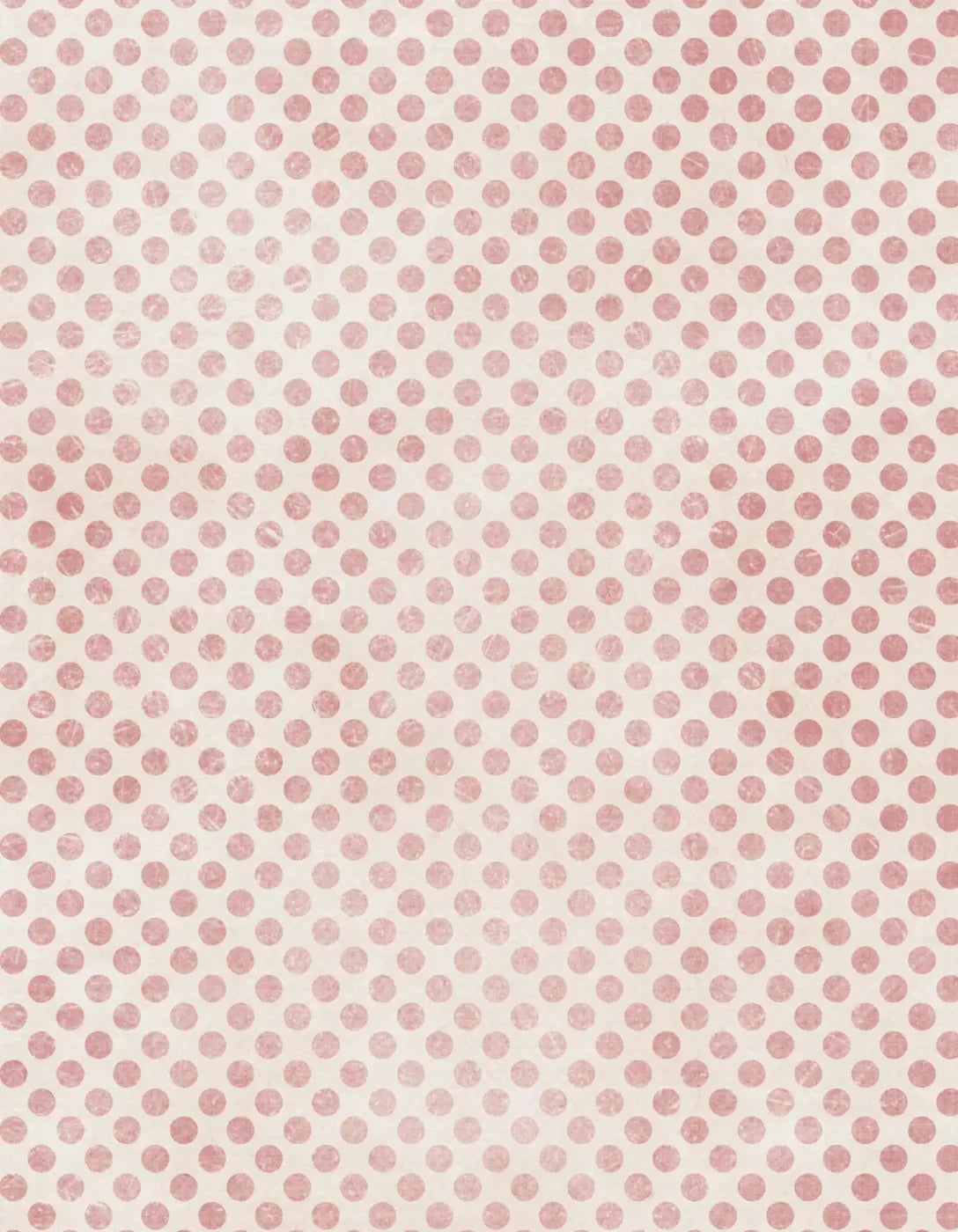 Polka Pink 6’X8’ Fleece (72 X 96 Inch) Backdrop