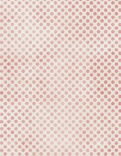 Polka Pink 6’X8’ Fleece (72 X 96 Inch) Backdrop