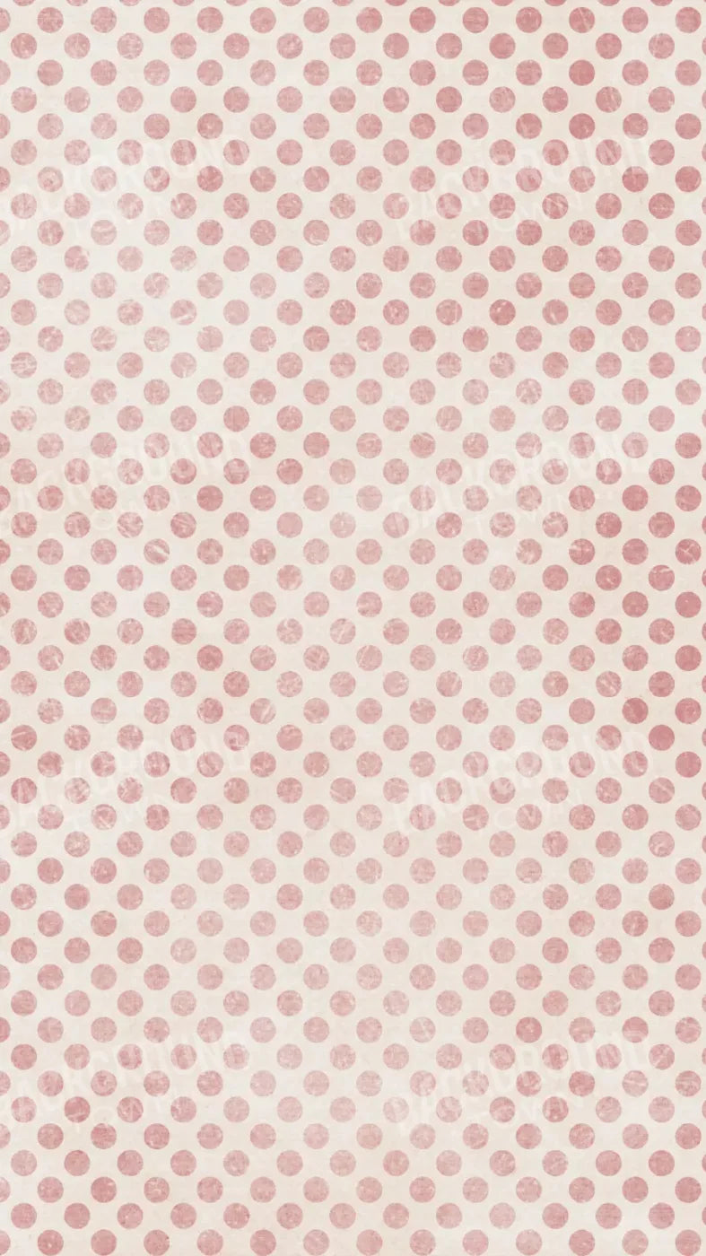 Polka Pink 8’X14’ Ultracloth (96 X 168 Inch) Backdrop