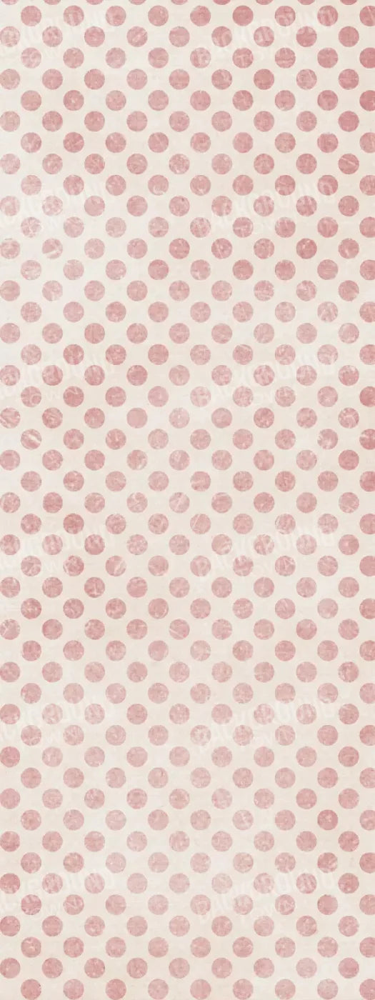 Polka Pink 8’X20’ Ultracloth (96 X 240 Inch) Backdrop