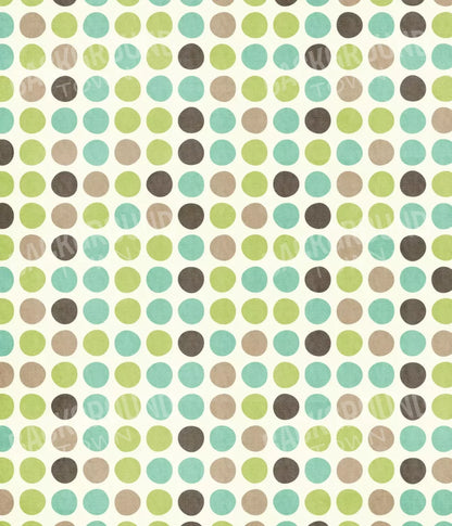 Polka Pistachio 10’X12’ Ultracloth (120 X 144 Inch) Backdrop