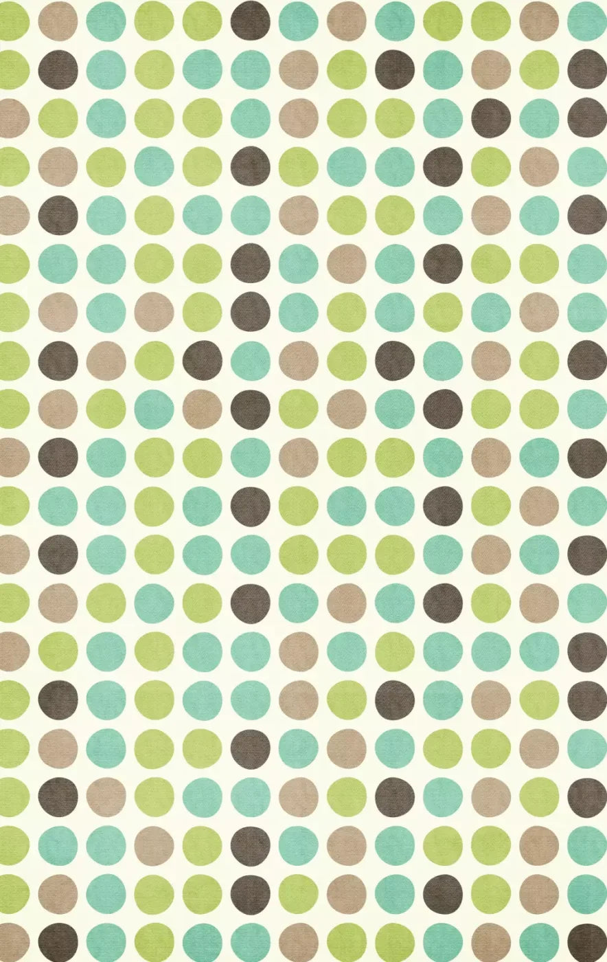 Polka Pistachio 10’X16’ Ultracloth (120 X 192 Inch) Backdrop