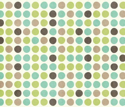 Polka Pistachio 12’X10’ Ultracloth (144 X 120 Inch) Backdrop