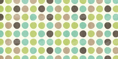 Polka Pistachio 20’X10’ Ultracloth (240 X 120 Inch) Backdrop