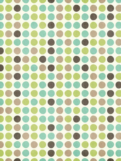 Polka Pistachio 8’X10’ Fleece (96 X 120 Inch) Backdrop