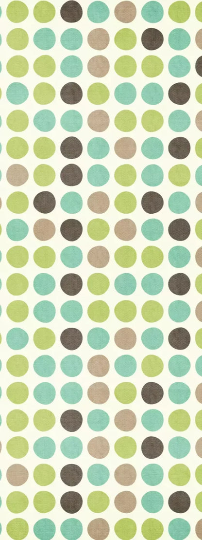 Polka Pistachio 8’X20’ Ultracloth (96 X 240 Inch) Backdrop
