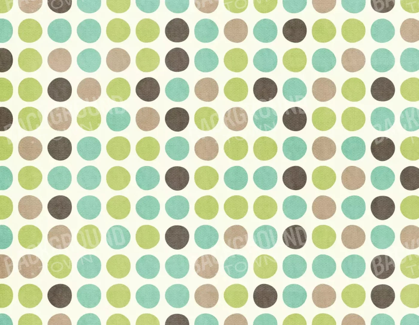 Polka Pistachio 8’X6’ Fleece (96 X 72 Inch) Backdrop