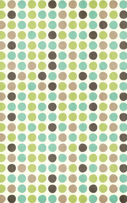 Polka Pistachio 9’X14’ Ultracloth (108 X 168 Inch) Backdrop
