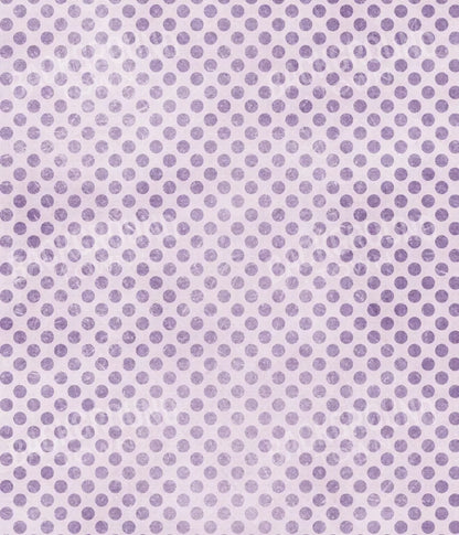 Polka Purple 10’X12’ Ultracloth (120 X 144 Inch) Backdrop