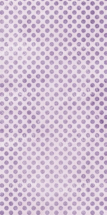 Polka Purple 10’X20’ Ultracloth (120 X 240 Inch) Backdrop