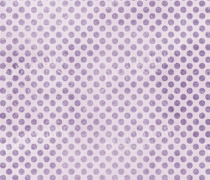 Polka Purple 12’X10’ Ultracloth (144 X 120 Inch) Backdrop