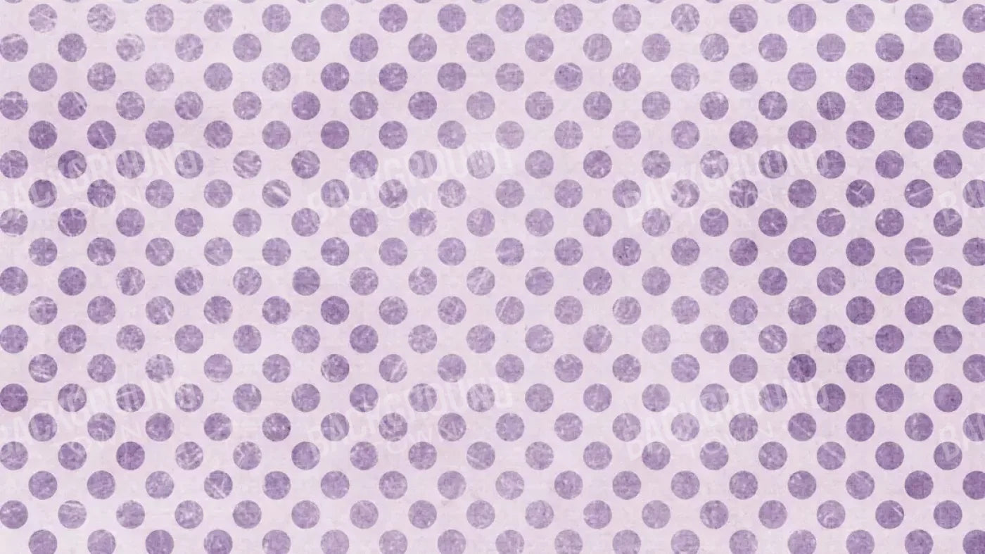 Polka Purple 14’X8’ Ultracloth (168 X 96 Inch) Backdrop