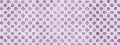 Polka Purple 20’X8’ Ultracloth (240 X 96 Inch) Backdrop