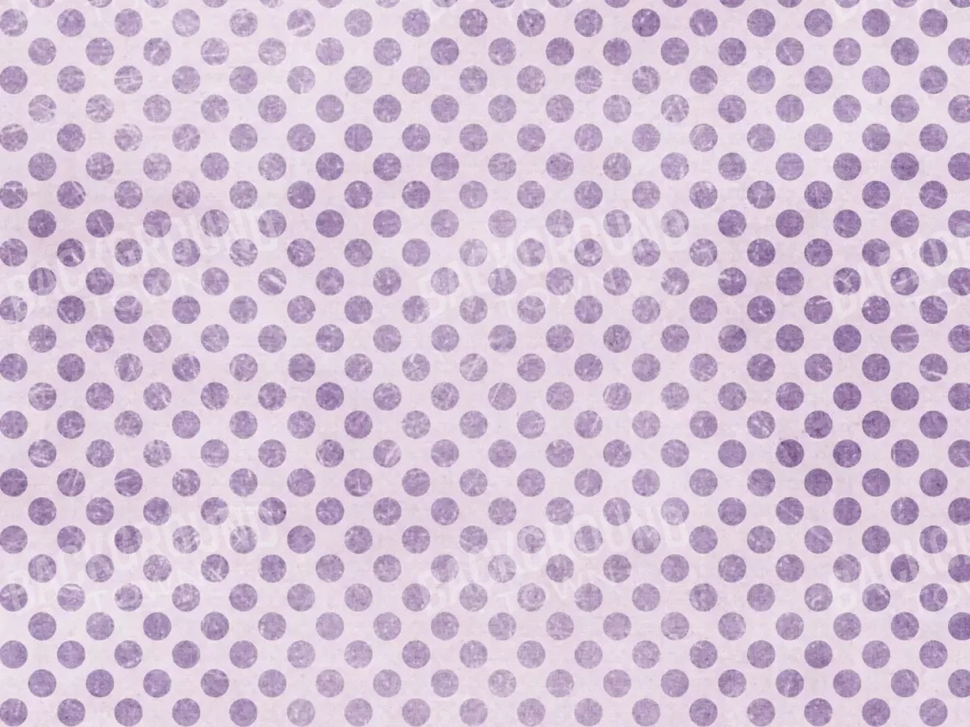 Polka Purple 6’8’X5’ Fleece (80 X 60 Inch) Backdrop