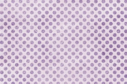 Polka Purple 8’X5’ Ultracloth (96 X 60 Inch) Backdrop