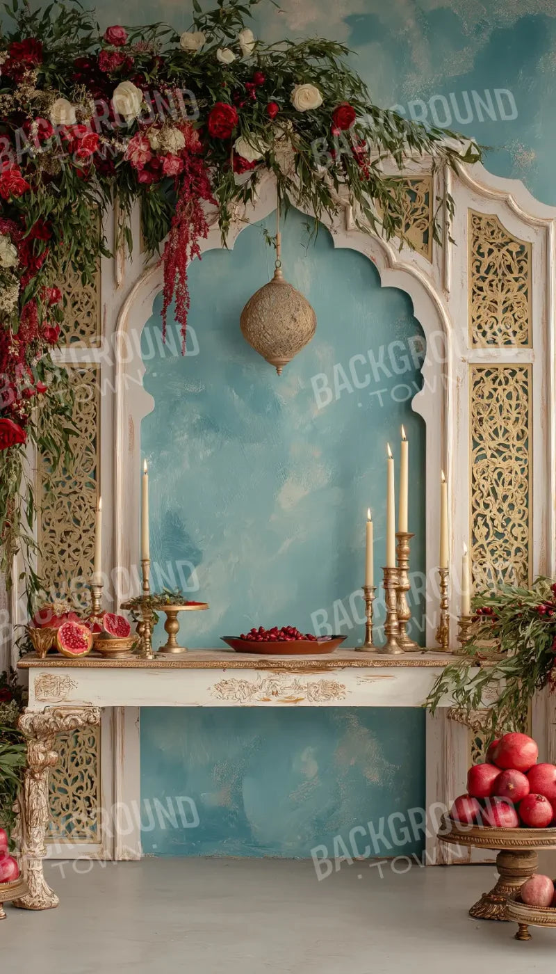 Pomegranate Court 8’x14’ UltraCloth (96 x 168 inch) Backdrop