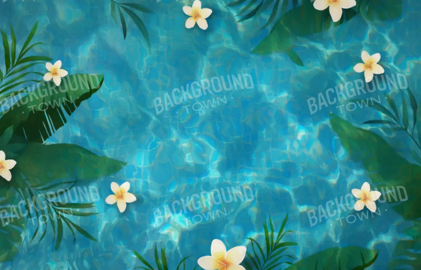 Pool Day 12X8 Ultracloth ( 144 X 96 Inch ) Backdrop