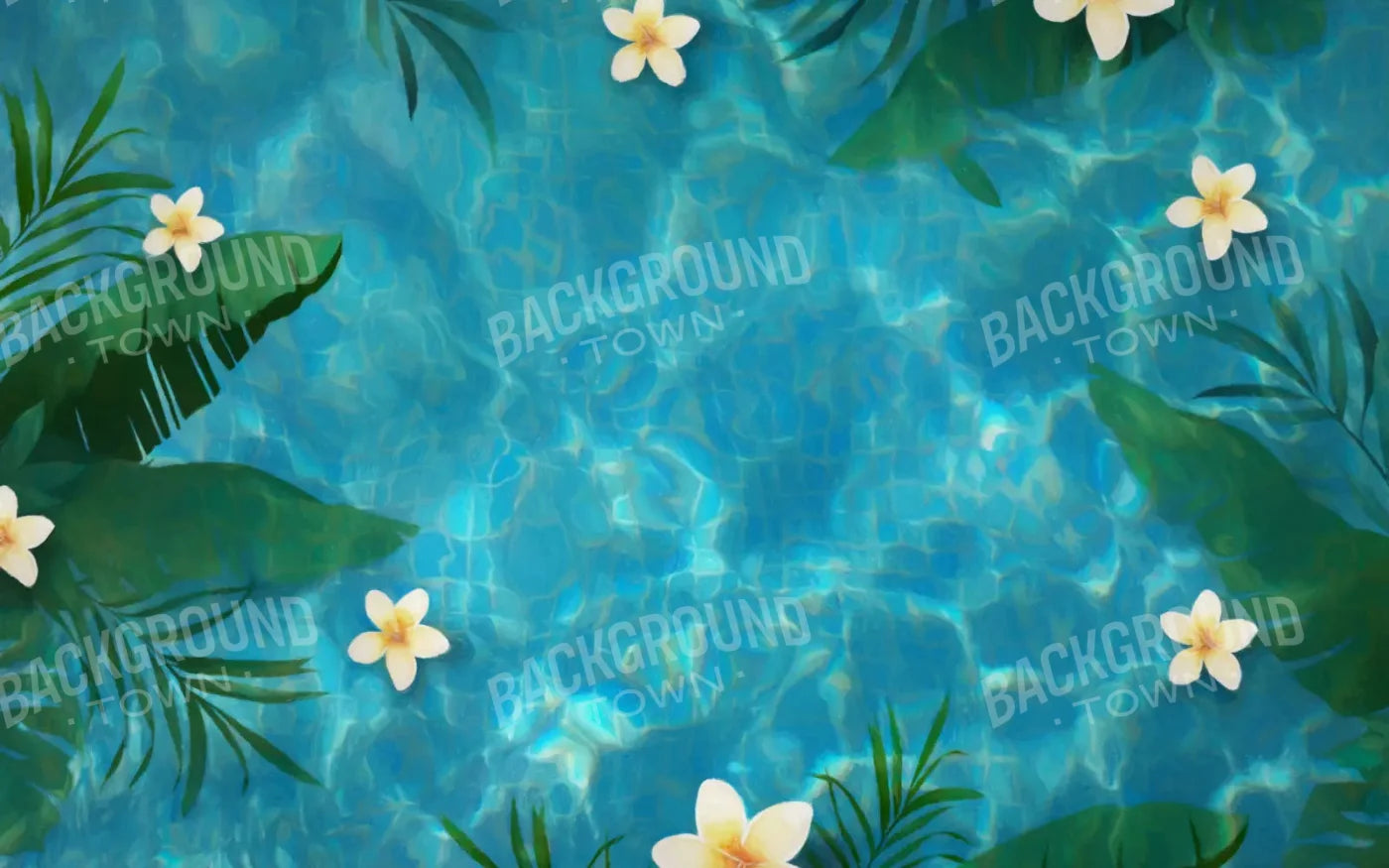 Pool Day 14X9 Ultracloth ( 168 X 108 Inch ) Backdrop