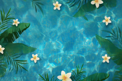 Pool Day Backdrop