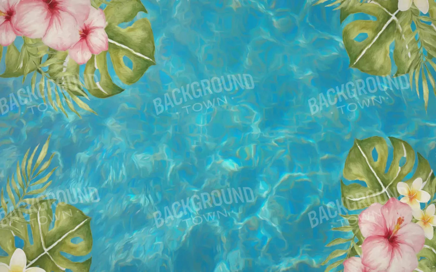 Pool Daze 14X9 Ultracloth ( 168 X 108 Inch ) Backdrop