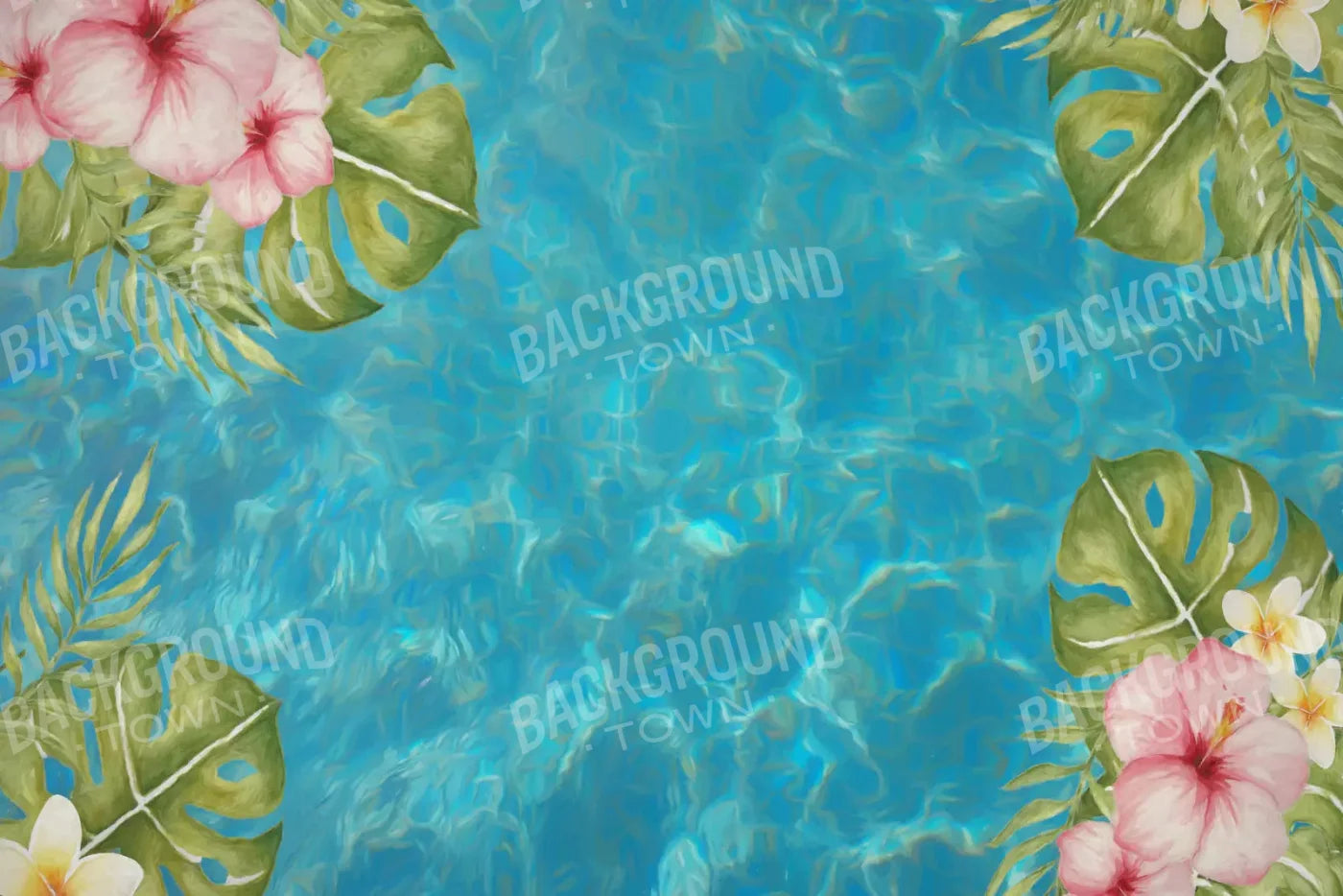 Pool Daze 8X5 Ultracloth ( 96 X 60 Inch ) Backdrop