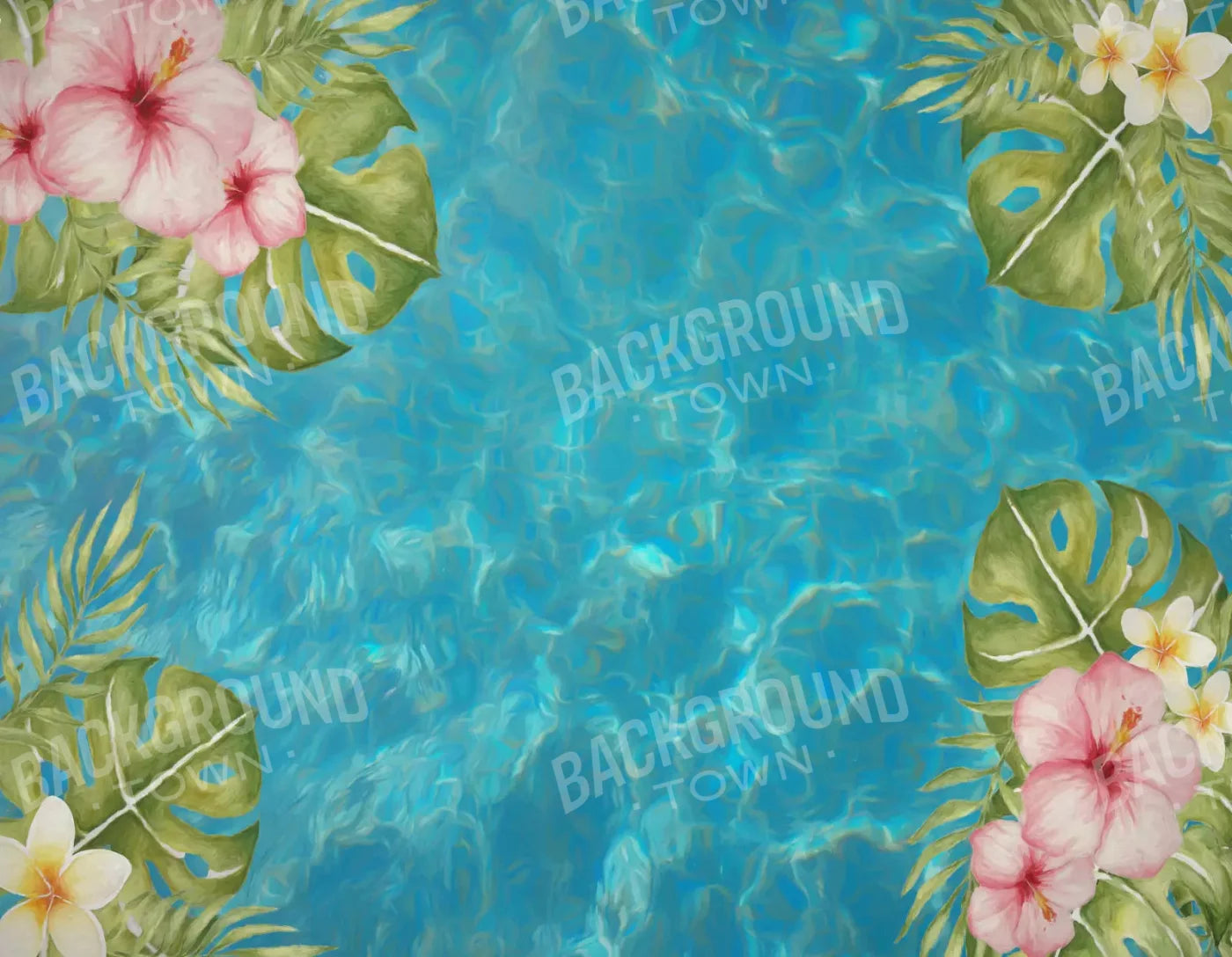 Pool Daze 8X6 Fleece ( 96 X 72 Inch ) Backdrop
