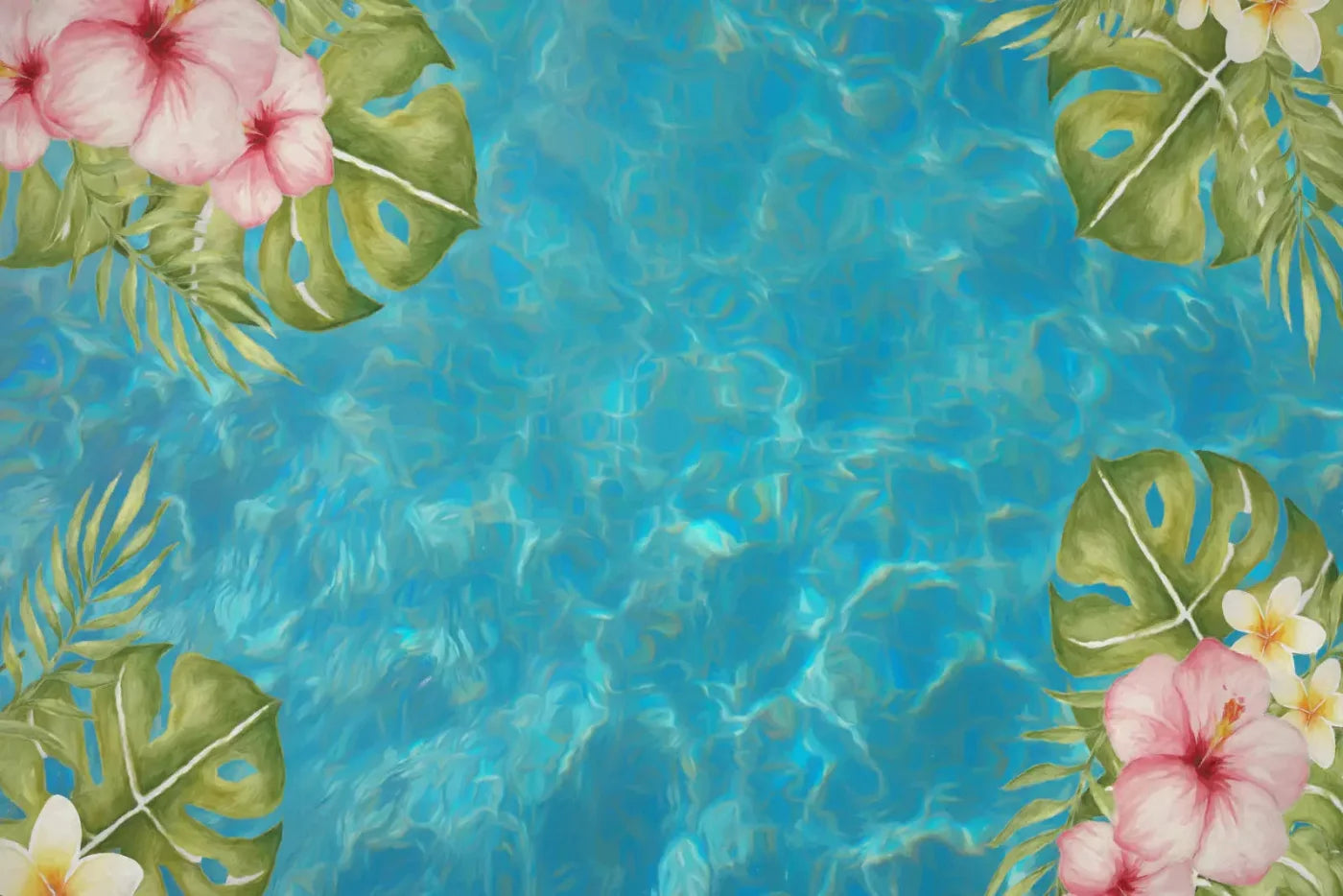Pool Daze 8X5 Ultracloth ( 96 X 60 Inch ) Backdrop