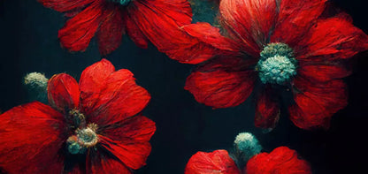 Poppies 16X8 Ultracloth ( 192 X 96 Inch ) Backdrop