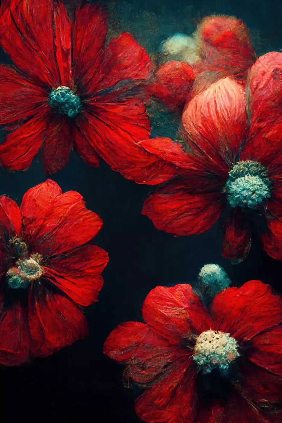 Poppies Backdrop