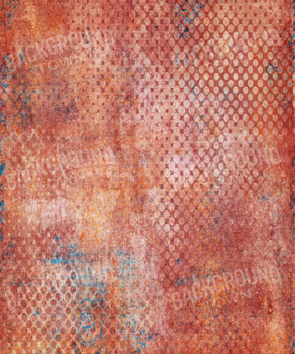 Orange Pattern Backdrop for Photography