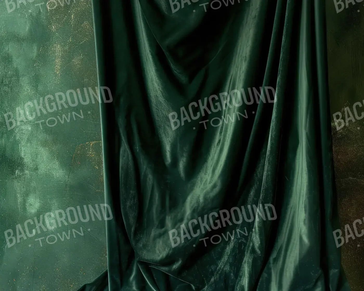 Portrait In Jade 10’x8’ Fleece (120 x 96 inch) Backdrop