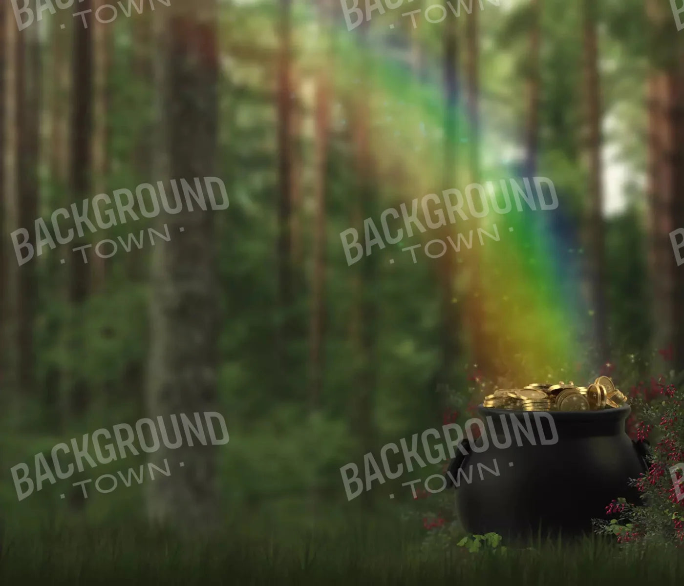 Pot Of Gold 12X10 Ultracloth ( 144 X 120 Inch ) Backdrop