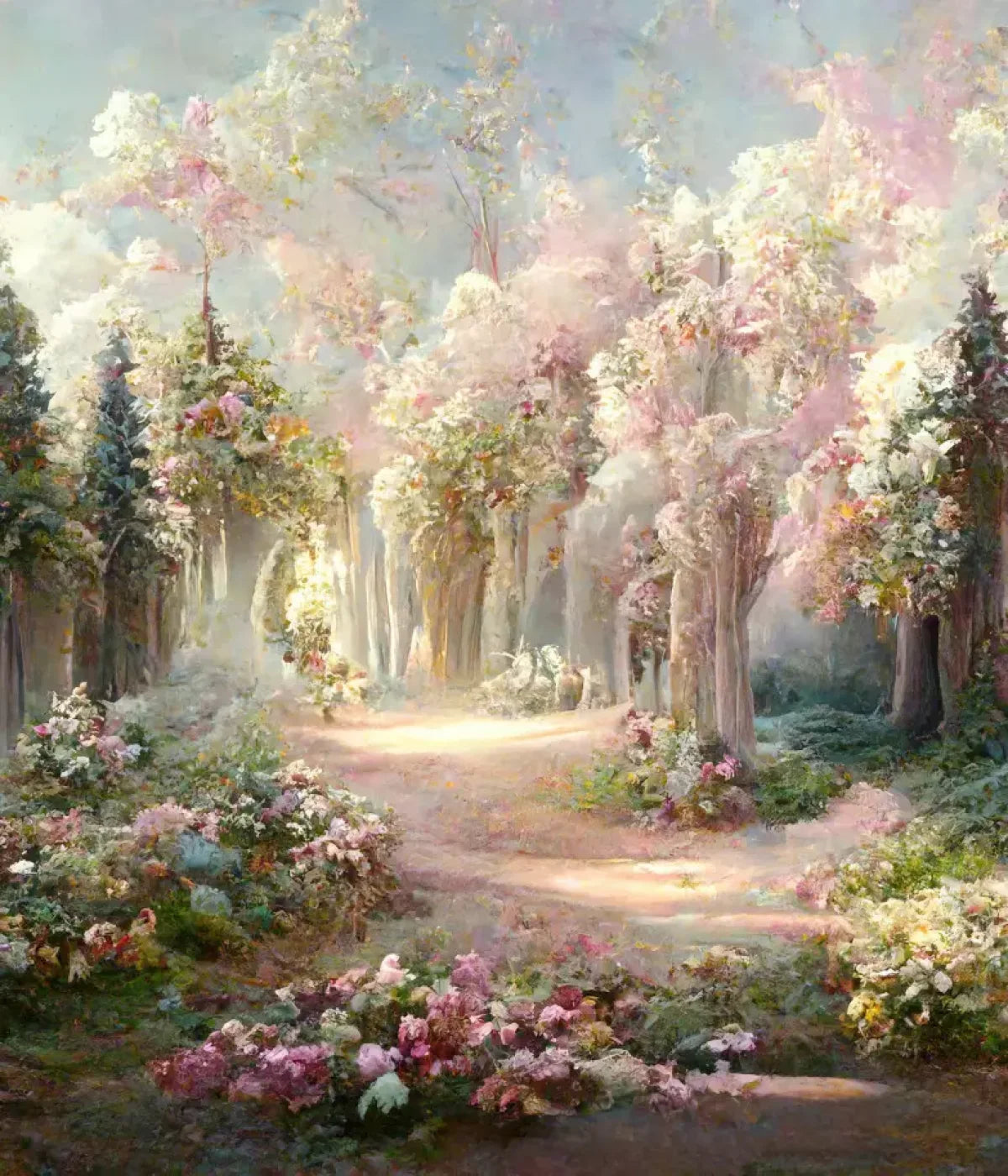 Pretty Forest 10’X12’ Ultracloth (120 X 144 Inch) Backdrop