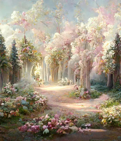 Pretty Forest 10’X12’ Ultracloth (120 X 144 Inch) Backdrop