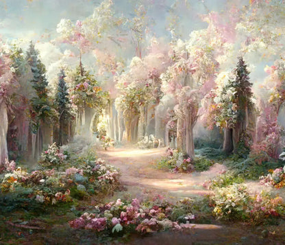 Pretty Forest 12’X10’ Ultracloth (144 X 120 Inch) Backdrop