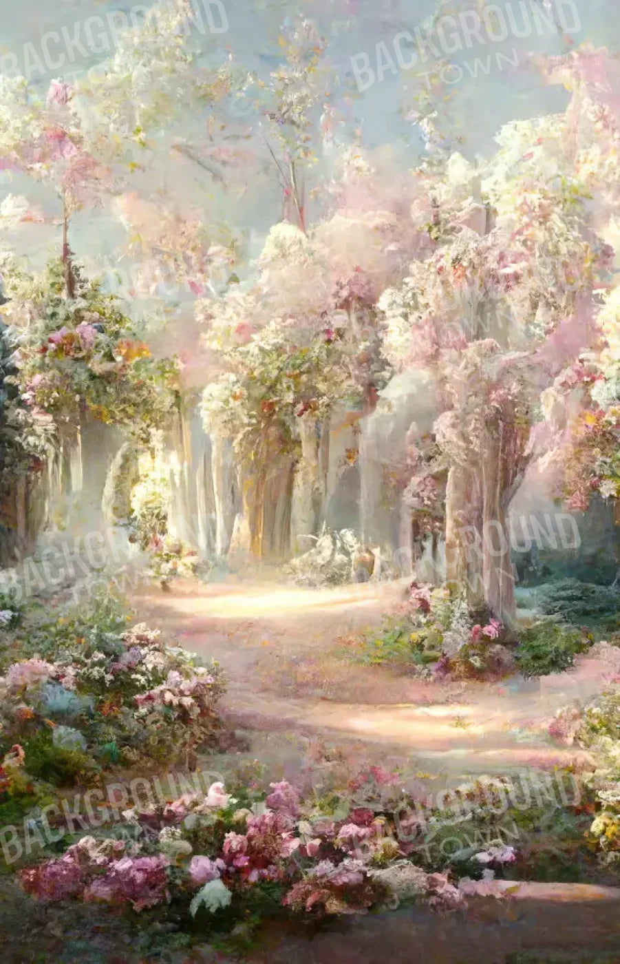 Pretty Forest 8’X12’ Ultracloth (96 X 144 Inch) Backdrop