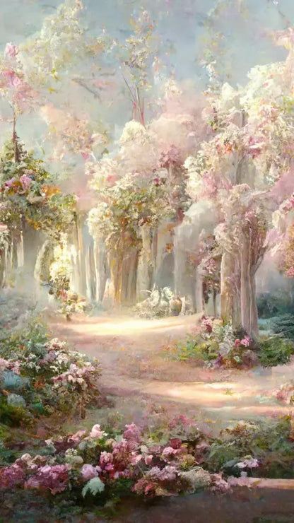 Pretty Forest 8’X14’ Ultracloth (96 X 168 Inch) Backdrop