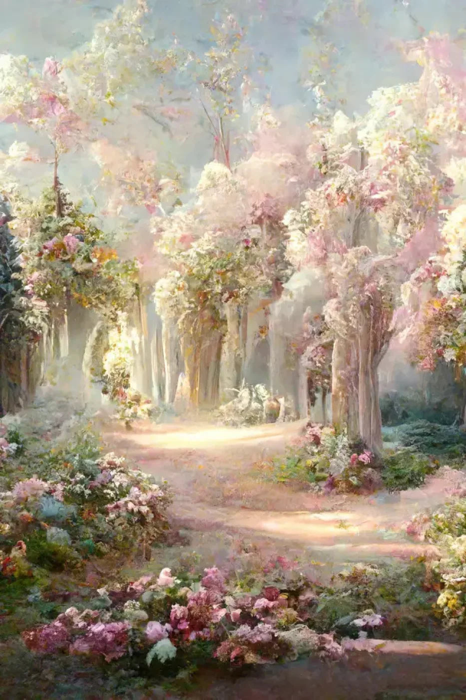 Pretty Forest Backdrop