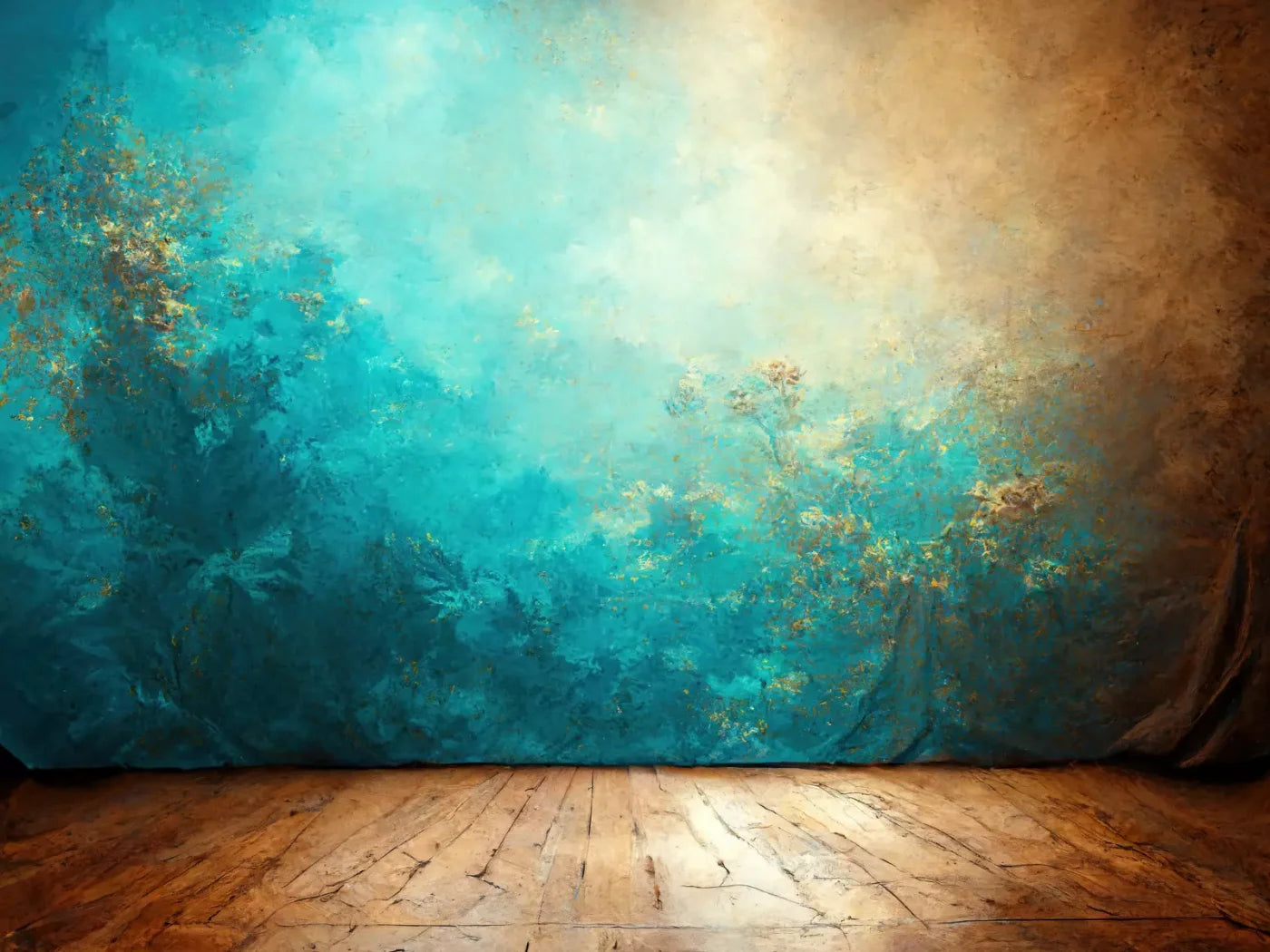 Pretty Muslin 68X5 Fleece ( 80 X 60 Inch ) Backdrop