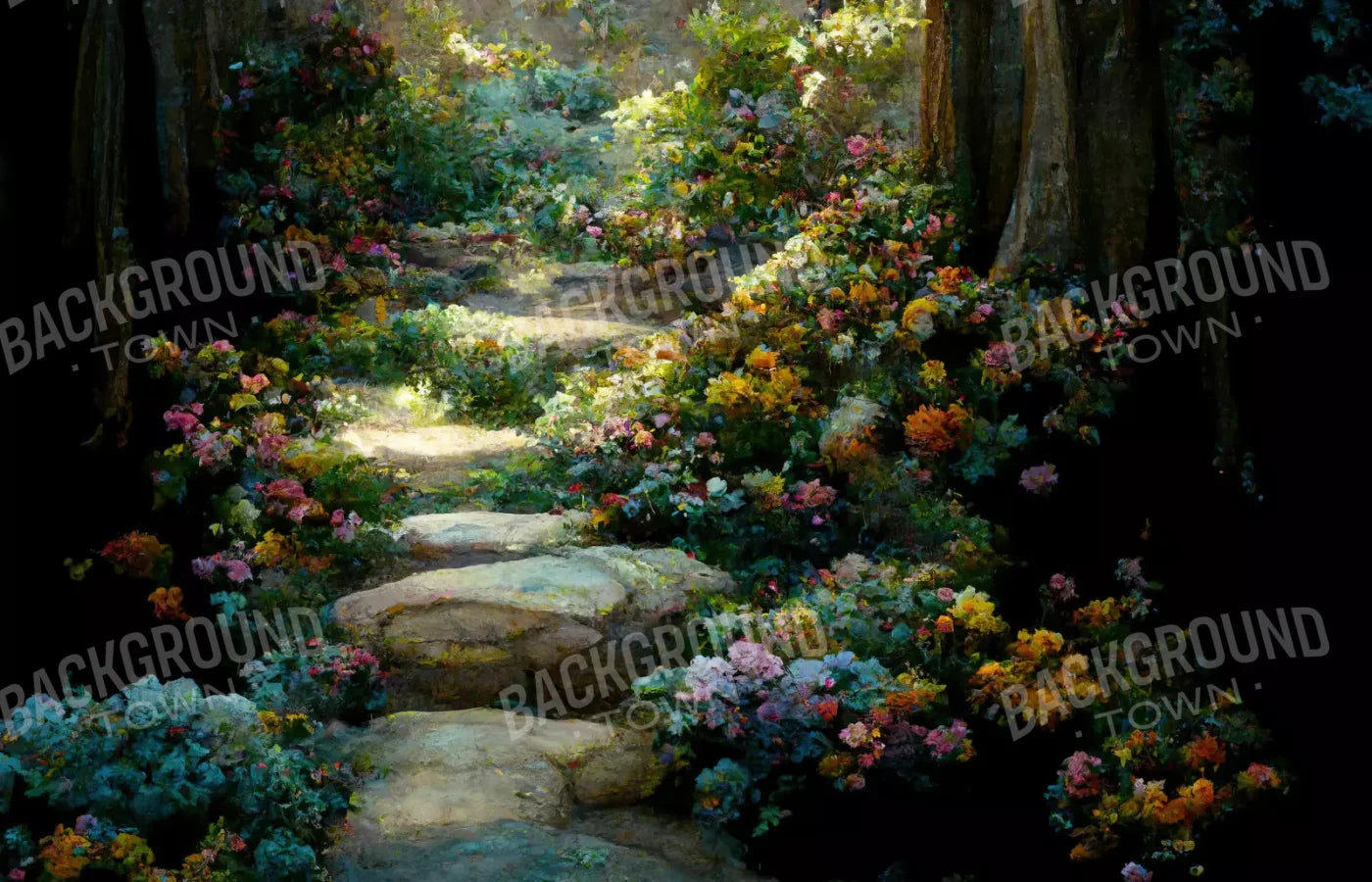 Pretty Path 12X8 Ultracloth ( 144 X 96 Inch ) Backdrop