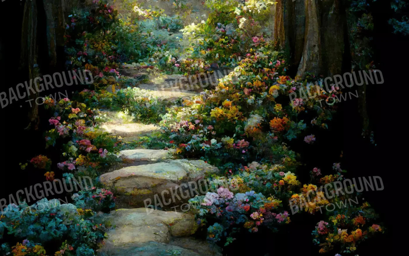 Pretty Path 14X9 Ultracloth ( 168 X 108 Inch ) Backdrop