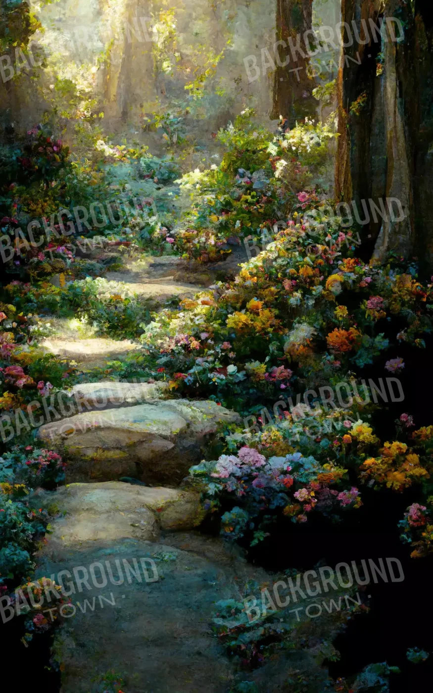 Pretty Path 9X14 Ultracloth ( 108 X 168 Inch ) Backdrop