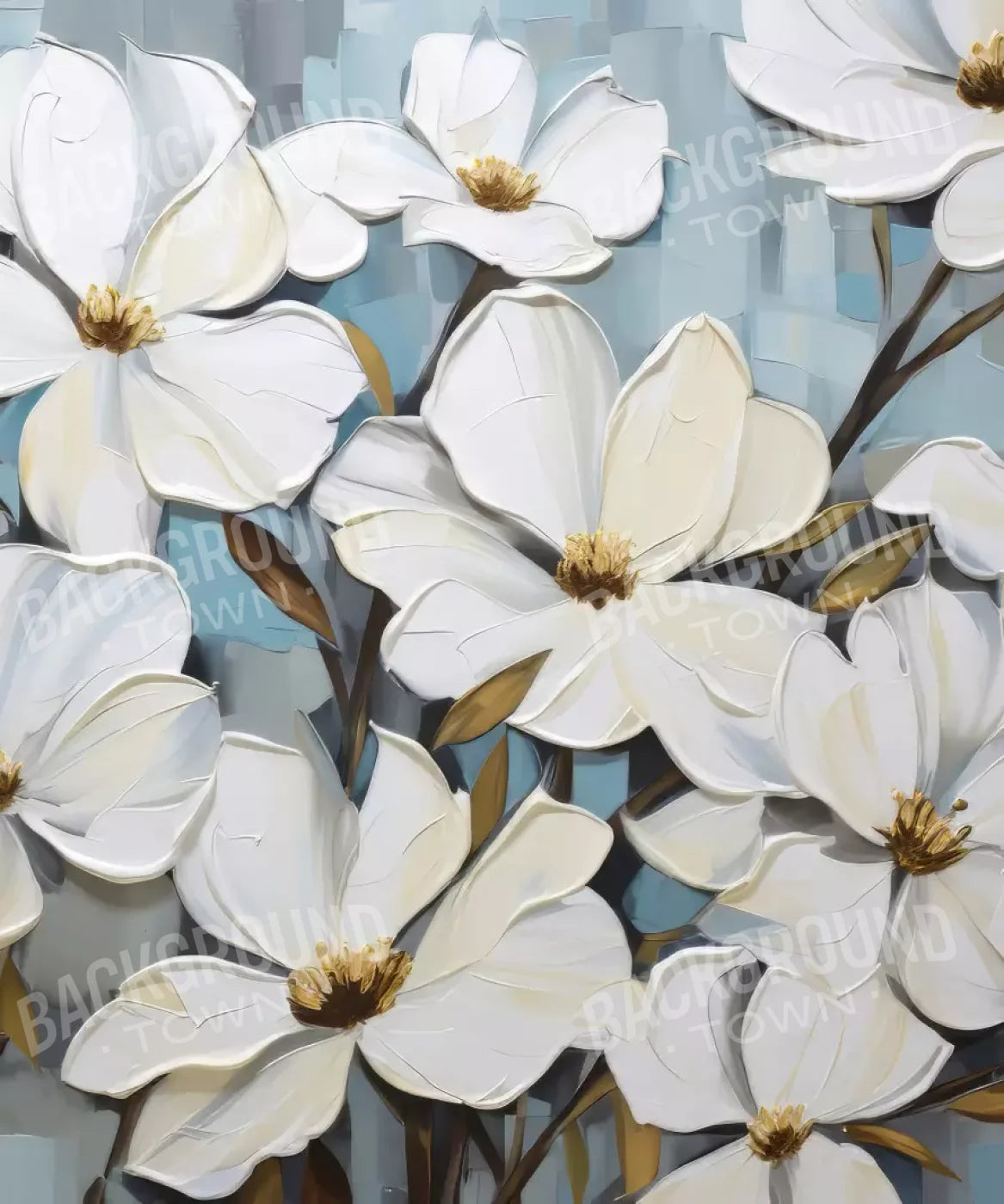 Pretty Petals 10’X12’ Ultracloth (120 X 144 Inch) Backdrop