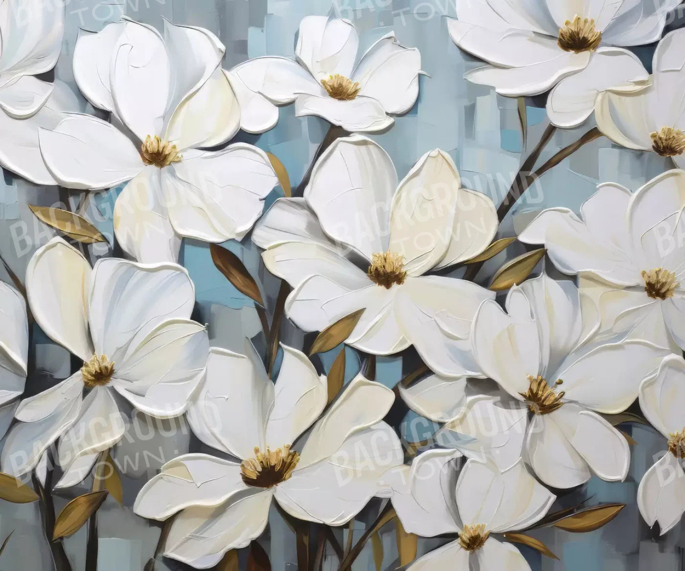 Pretty Petals 12’X10’ Ultracloth (144 X 120 Inch) Backdrop