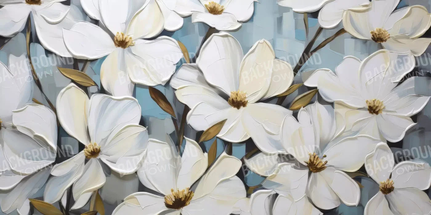 Pretty Petals 20’X10’ Ultracloth (240 X 120 Inch) Backdrop