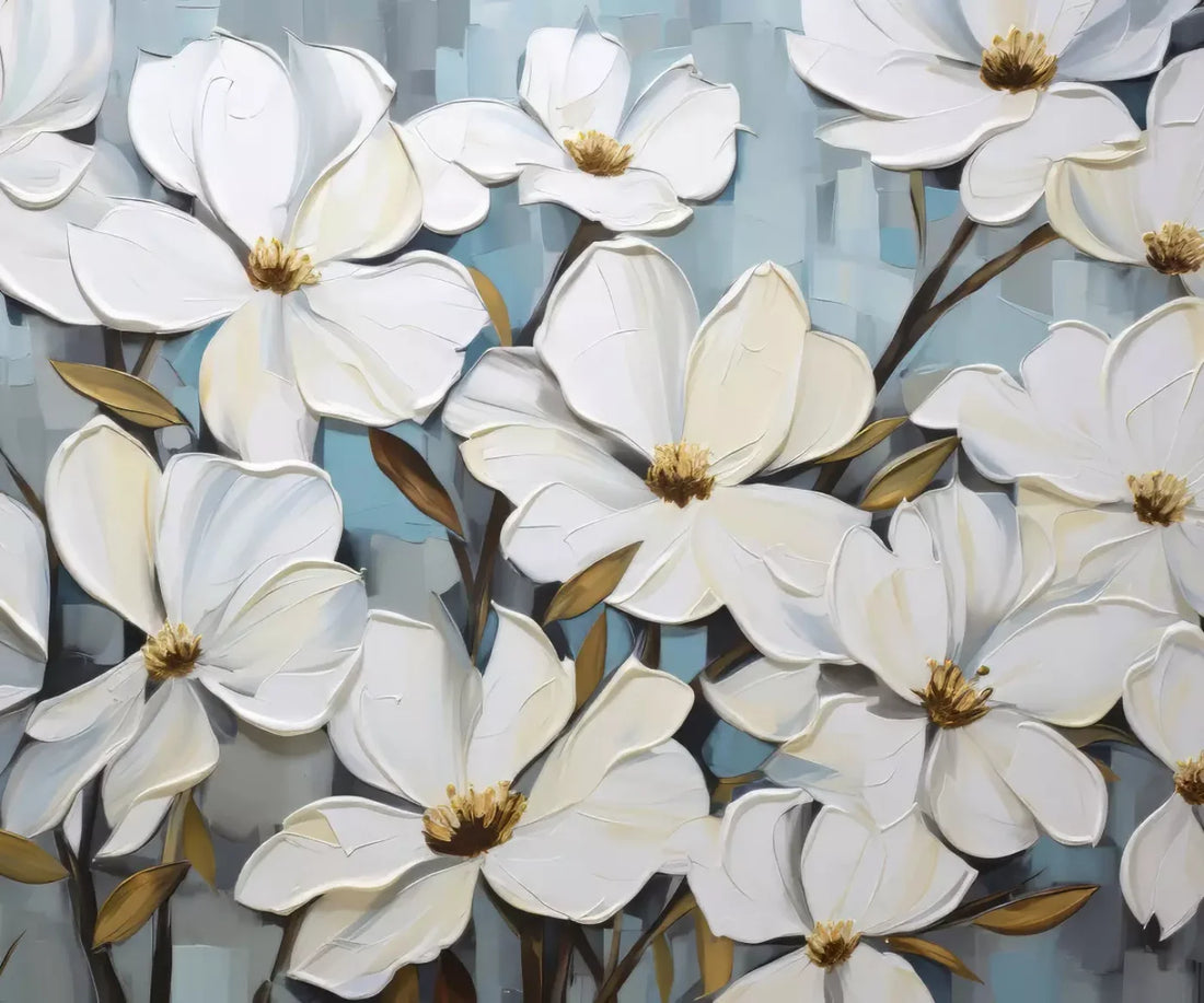 Pretty Petals 5’X4’2 Fleece (60 X 50 Inch) Backdrop