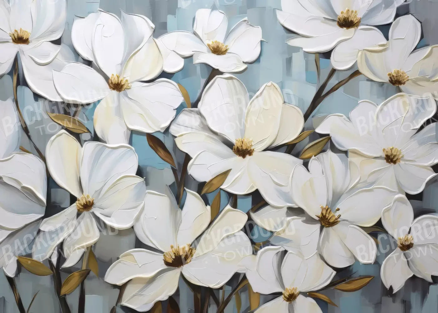 Pretty Petals 7’X5’ Ultracloth (84 X 60 Inch) Backdrop