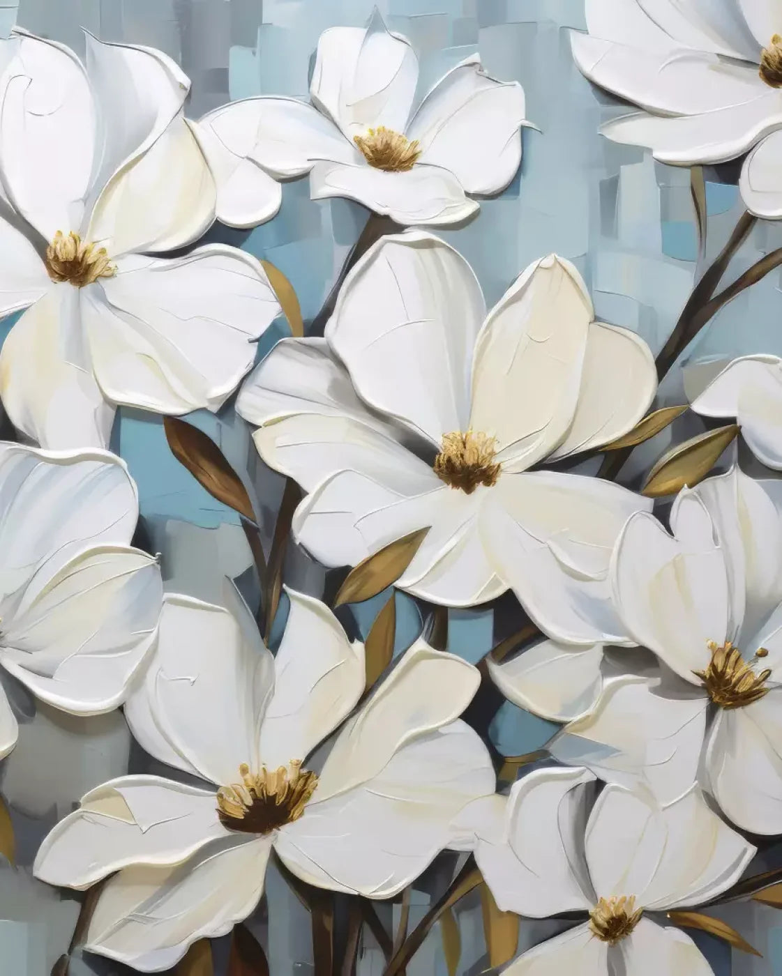 Pretty Petals 8’X10’ Fleece (96 X 120 Inch) Backdrop
