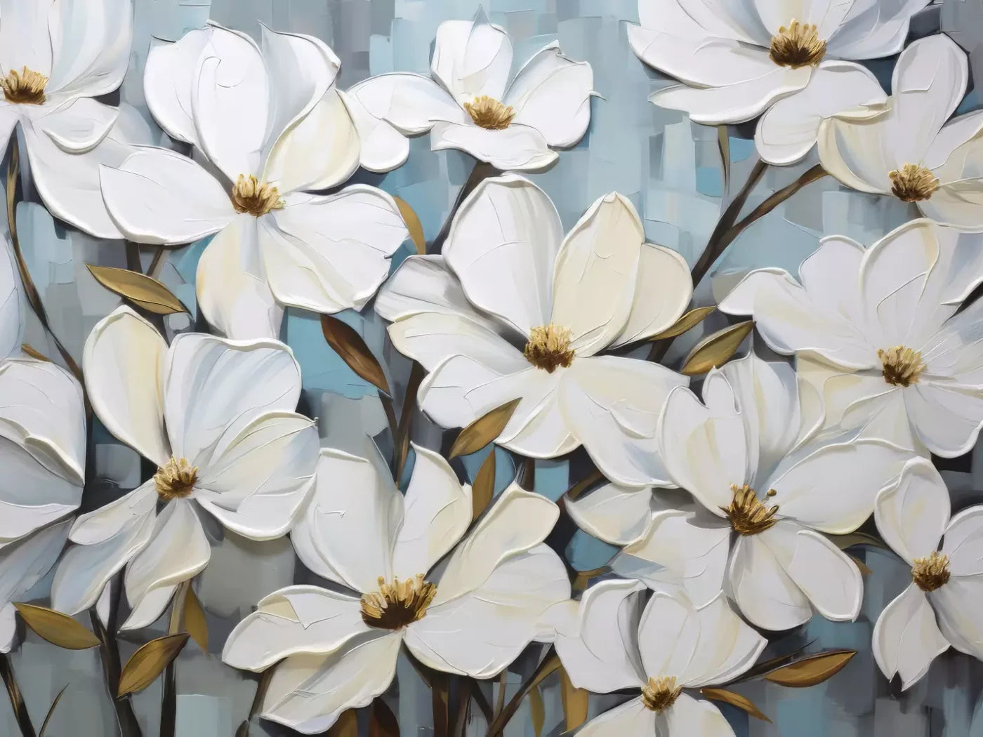 Pretty Petals 8’X6’ Fleece (96 X 72 Inch) Backdrop