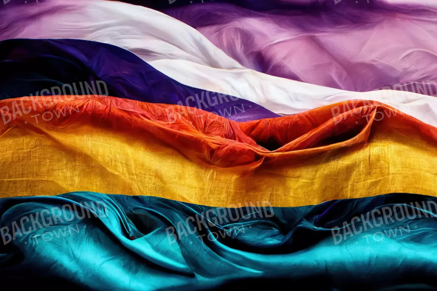 Pride Flag 1 8’X5’ Ultracloth (96 X 60 Inch) Backdrop